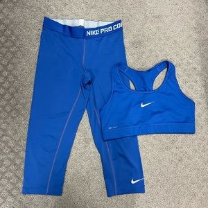 Nike dry-fit workout set of 2